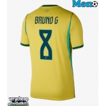 Brazil Bruno Guimaraes #8 Replica Home Shirt World Cup 2026 Short Sleeve
